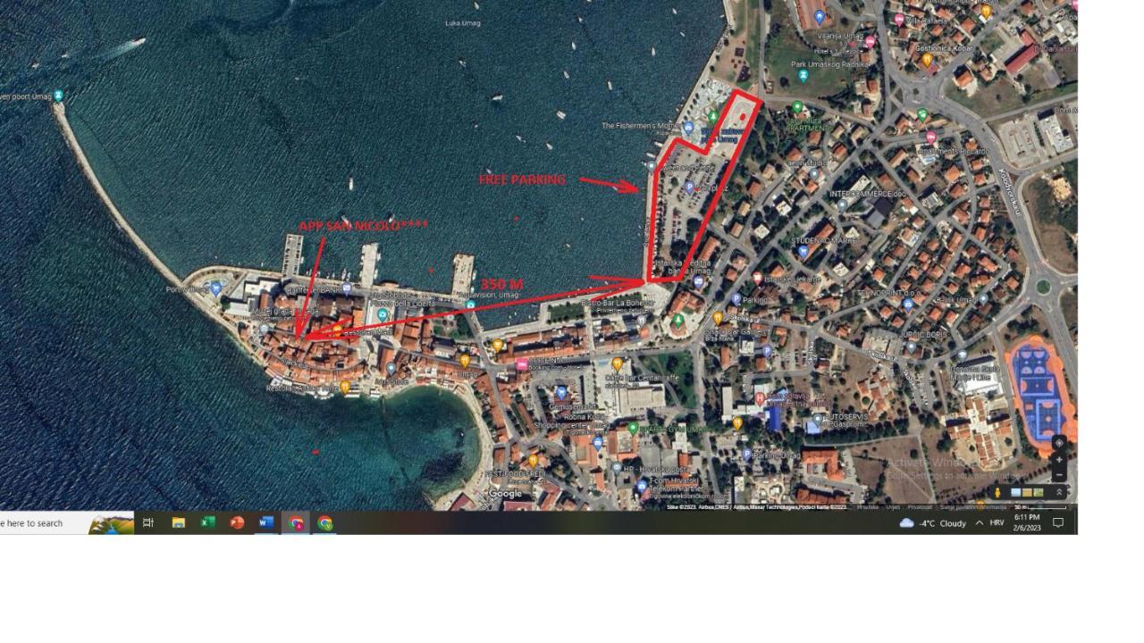 San Nicolo Apartment Umag Luaran gambar