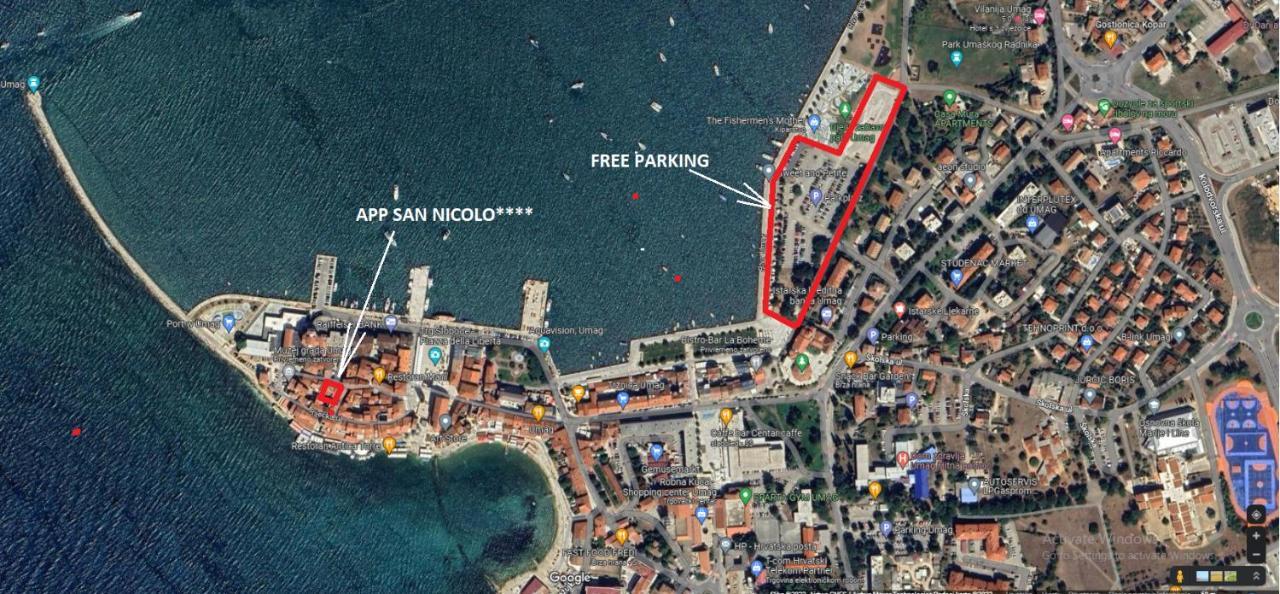 San Nicolo Apartment Umag Luaran gambar